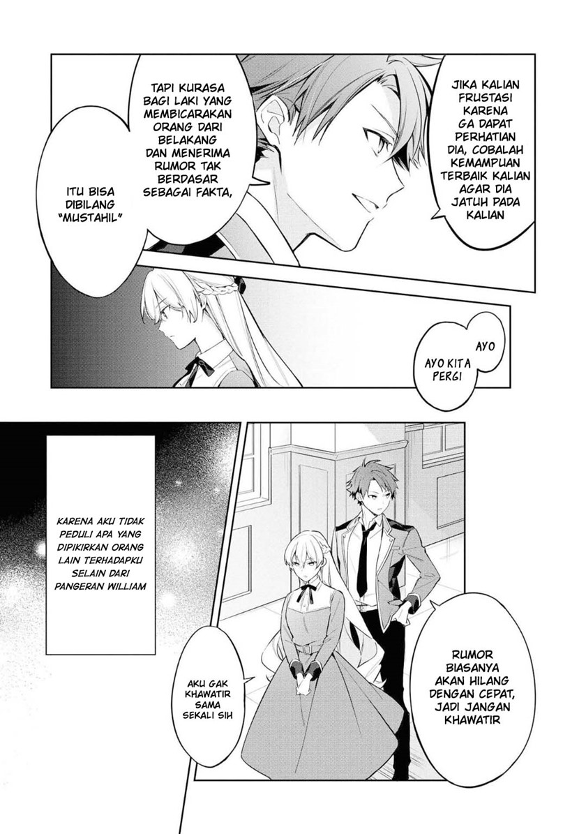 Though I May Be a Villainess, I’ll Show You I Can Obtain Happiness! Chapter 23 Bahasa Indonesia